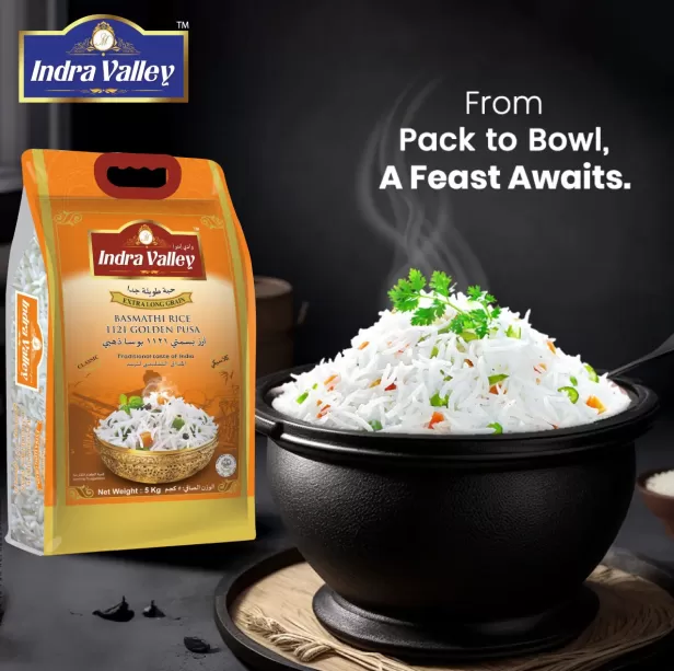 Indra Valley Basmati 1121 Golden Pusa