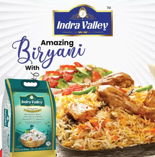 Indra Valley Basmati 1121 Sella Cream